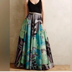 Geisha Designs Anthropologie Pintura Skirt Size 4